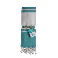 TELO MARE/PAREO IN COTONE RICICLATO